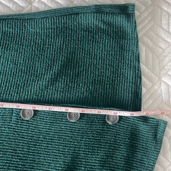 IN San Francisco Sweater Forest Green Size L NWT - Picture 5 of 9